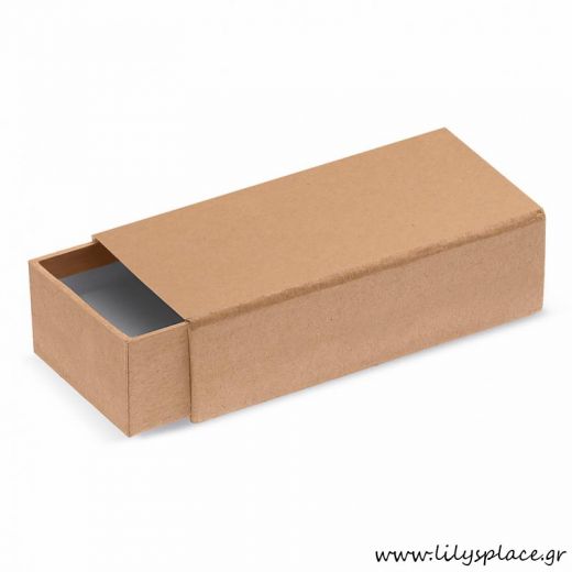 Κουτί χάρτινο συρόμενο σπιρτόκουτο craft