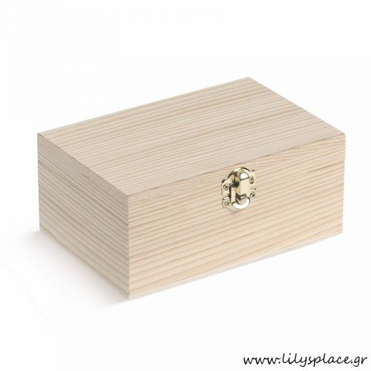 Κουτί μαρτυρικών ξύλινο natural