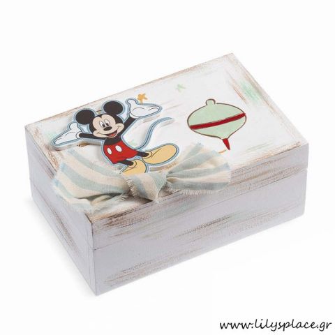 Κουτί μαρτυρικών βάπτισης με θέμα τον Mickey